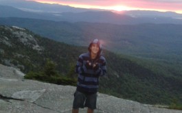 me on a mountain